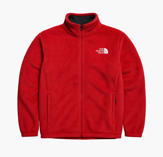 The North Face Vintage Plush Fleece Jacket Red (L)