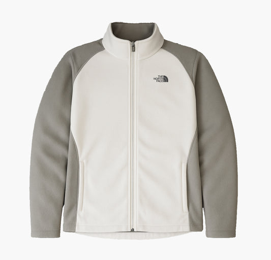 The North Face Vintage Women’s Fleece Jacket Grey & White (L)