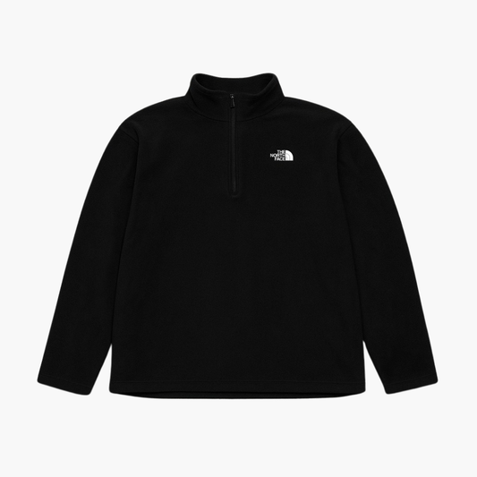 The North Face Quarter Zip Sweatshirt Embroidered Logo (Men's M)