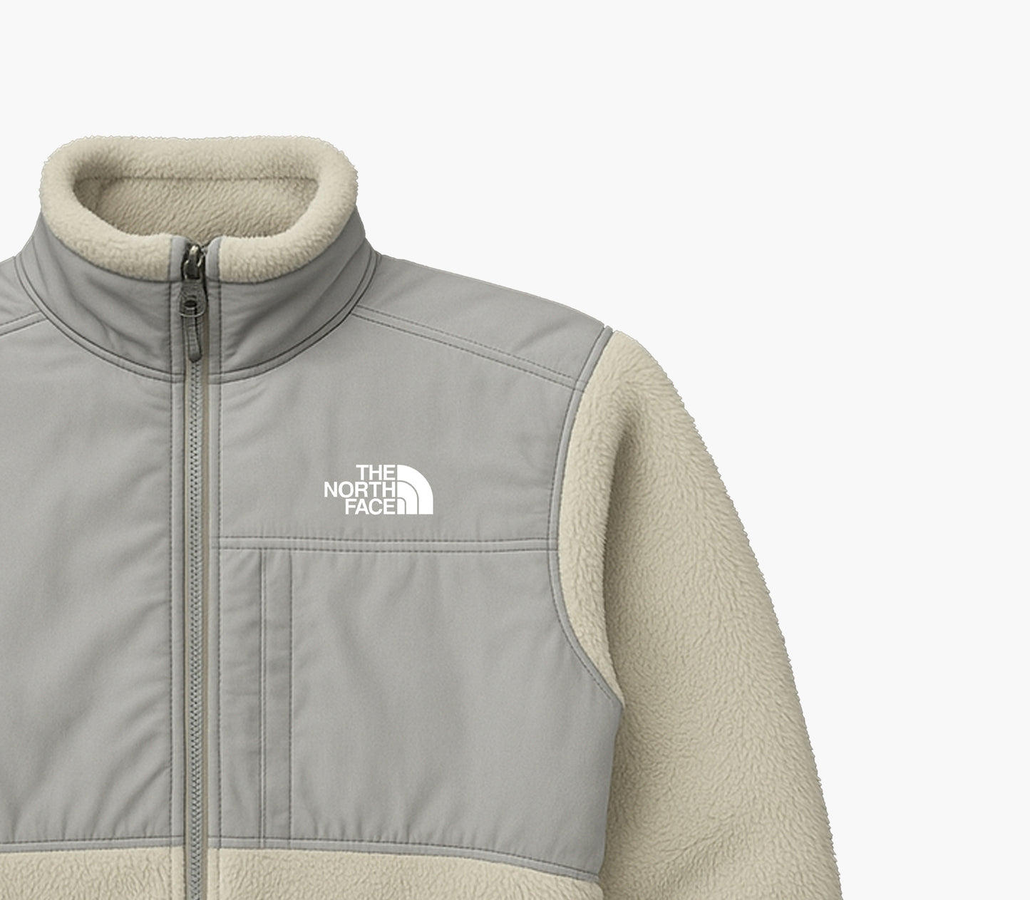 The North Face Vintage Fleece Jacket Grey (S)