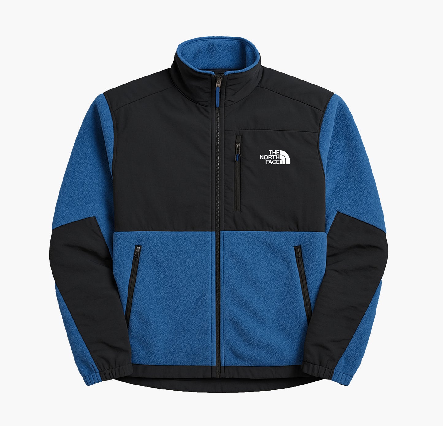 The North Face Vintage Women’s Fleece Jacket Grey & Blue (S)