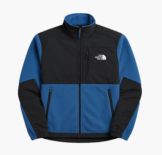 The North Face Vintage Women’s Fleece Jacket Grey & Blue (S)