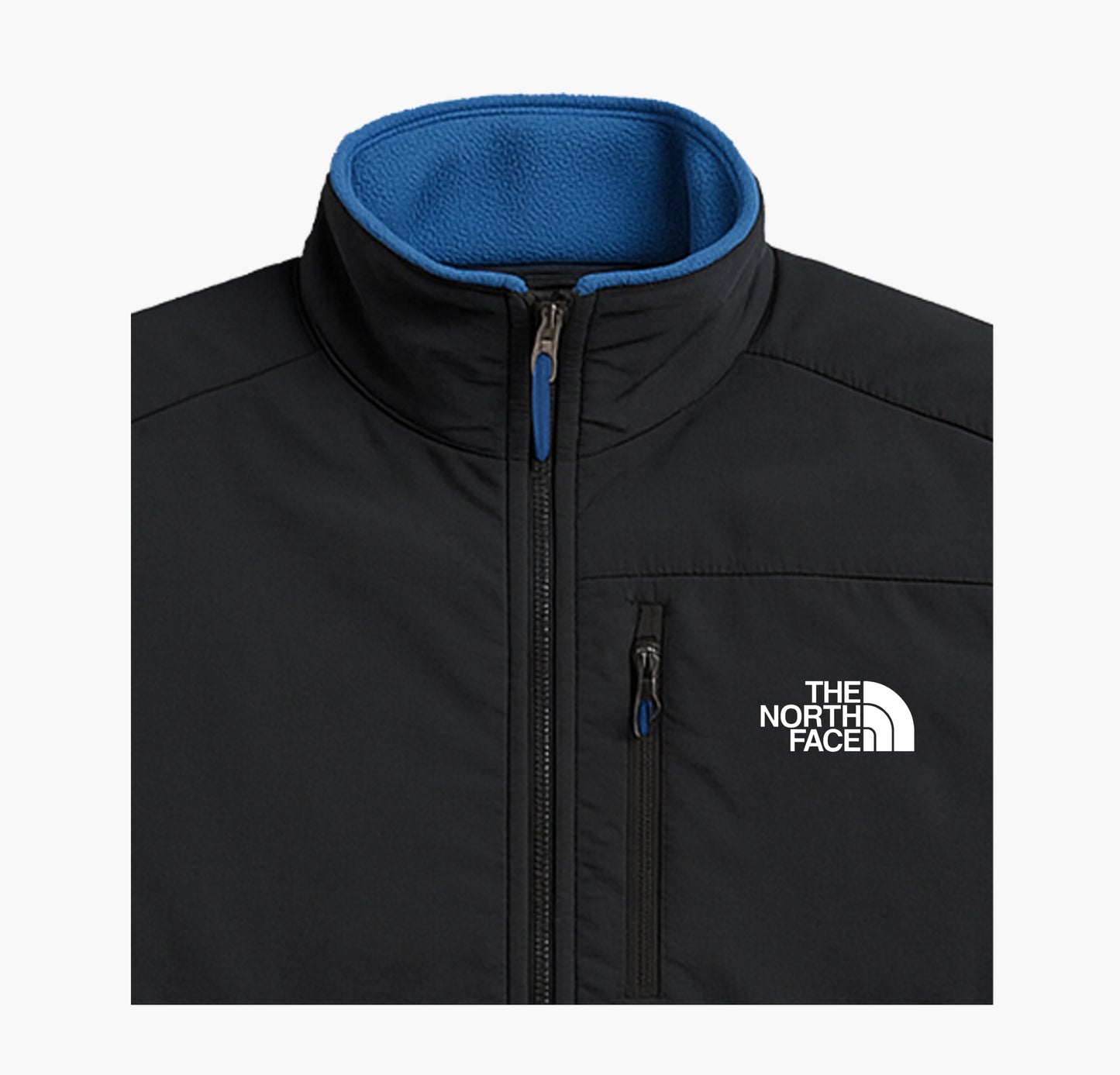 The North Face Vintage Women’s Fleece Jacket Grey & Blue (S)