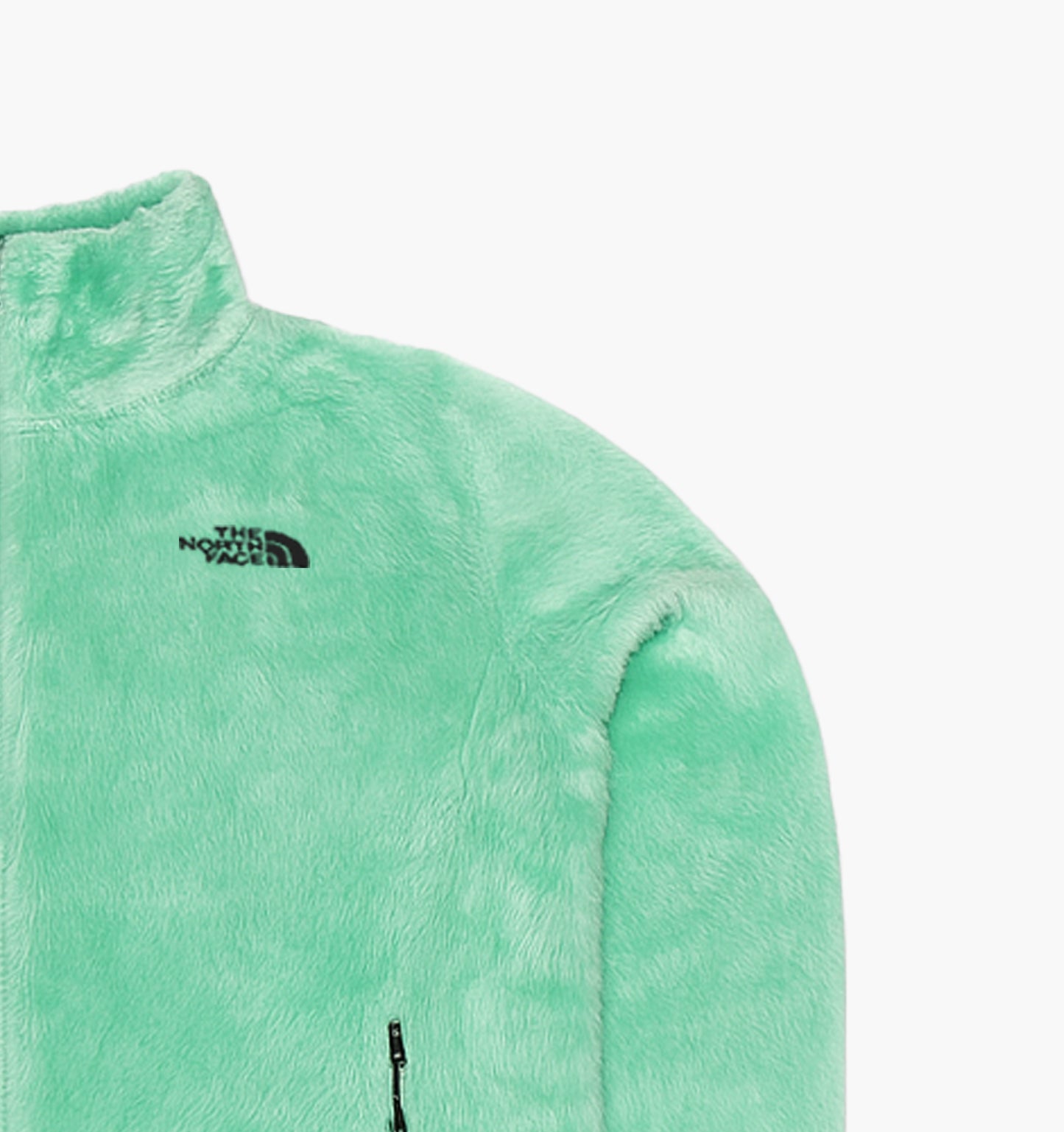 The North Face Teddy Fleece Jacket Gesticktes Logo (Women's S)