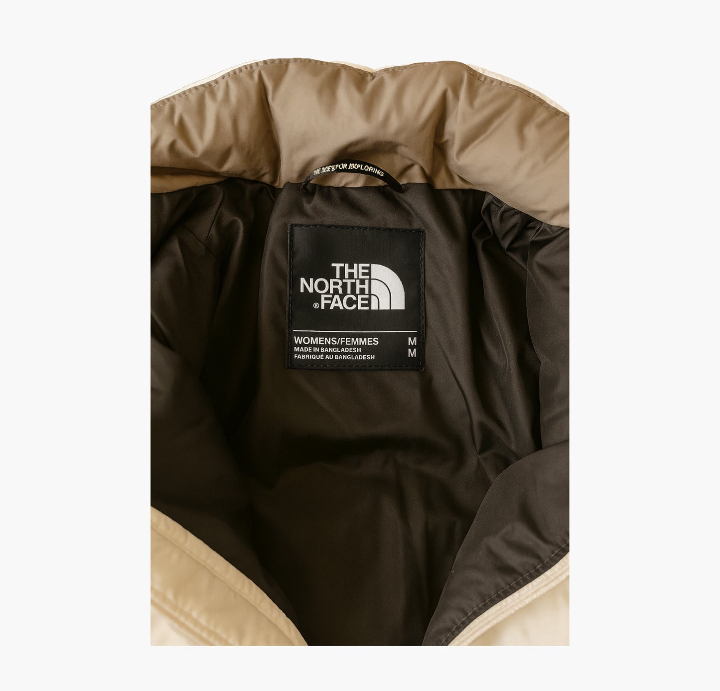 The North Face Vintage Women’s 700 Puffer Jacket White & Black (M)