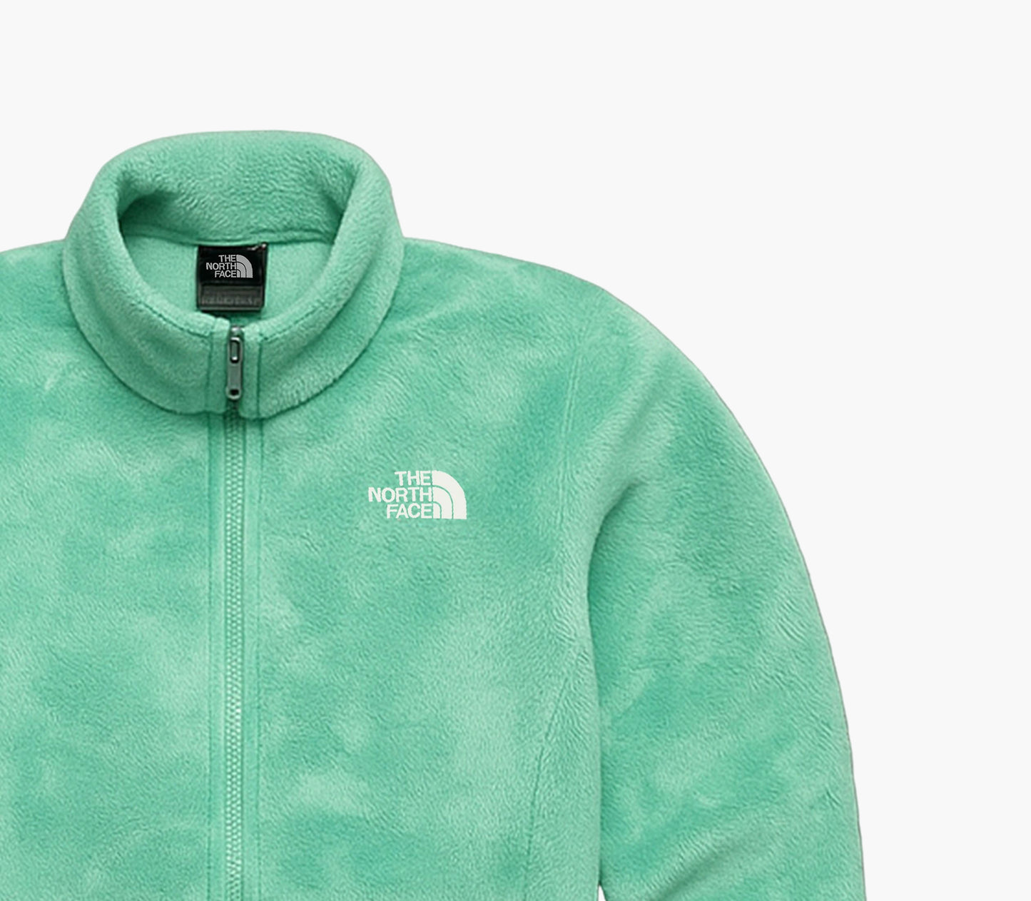 The North Face Vintage Full-Zip Fleece Jacket Green / Mint (S)
