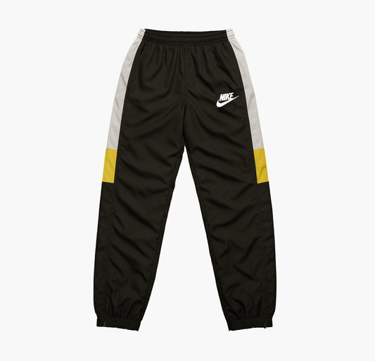 Nike Vintage Track Pants Black & White Baggy Fit (M)