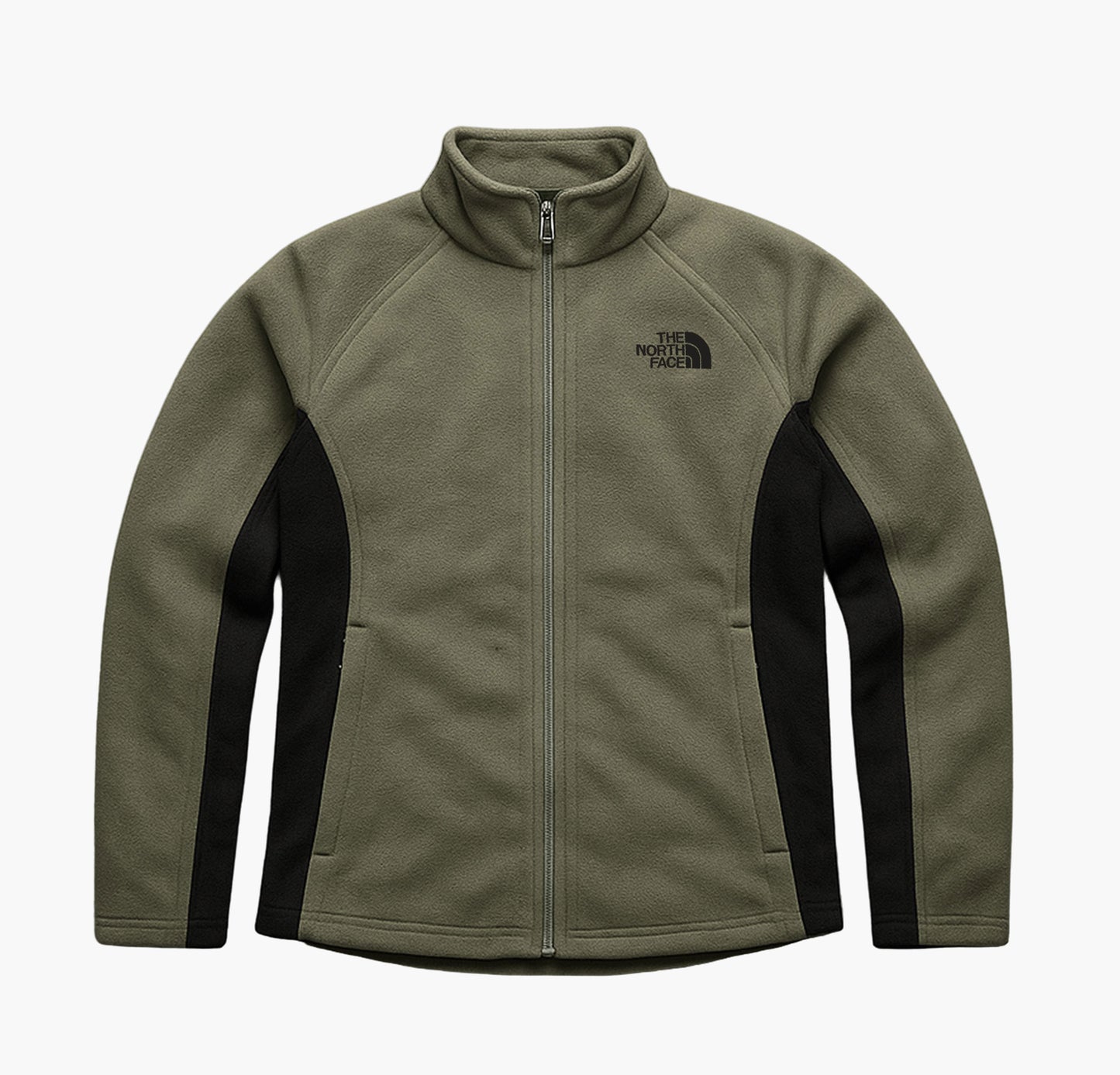 The North Face Vintage Fleece Vest Khaki / Black (L)