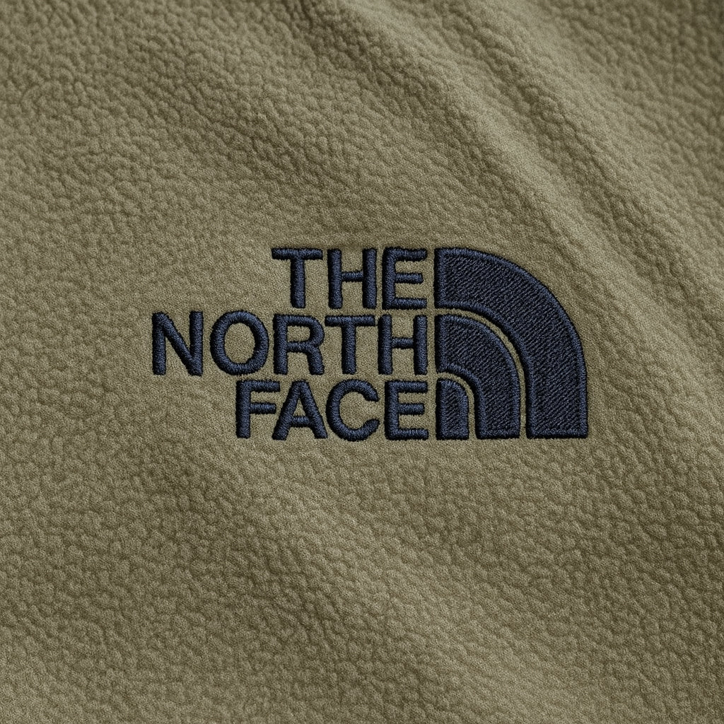The North Face Vintage Fleece Vest Khaki / Black (L)