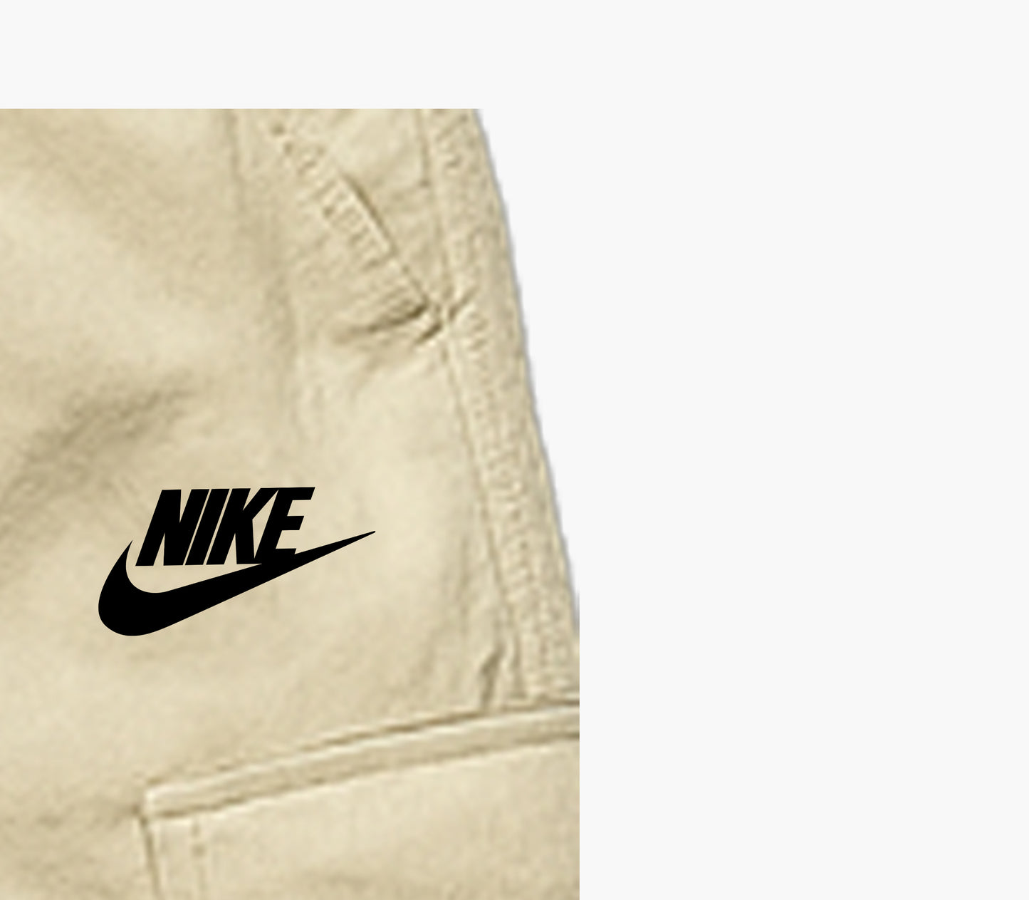 Nike Vintage Track Pants Mint Green & Cream (M)