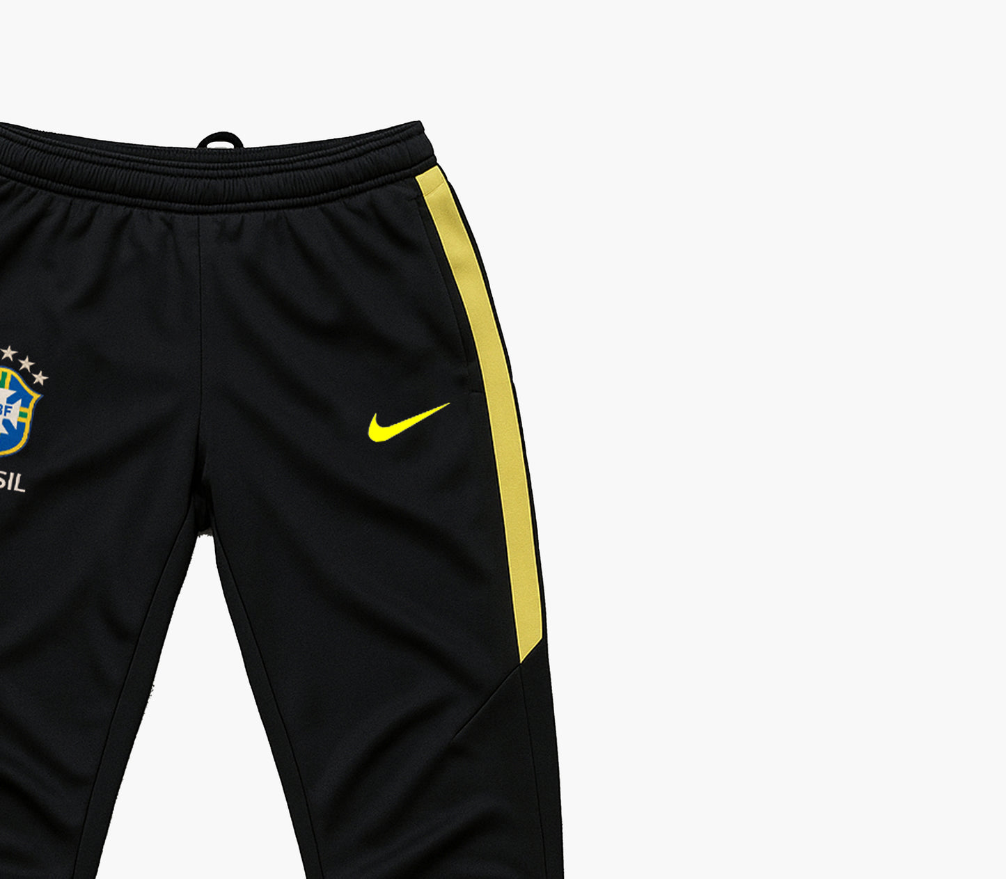 Nike Vintage Brazil Dri-FIT Training Pants Yellow & Black (M)