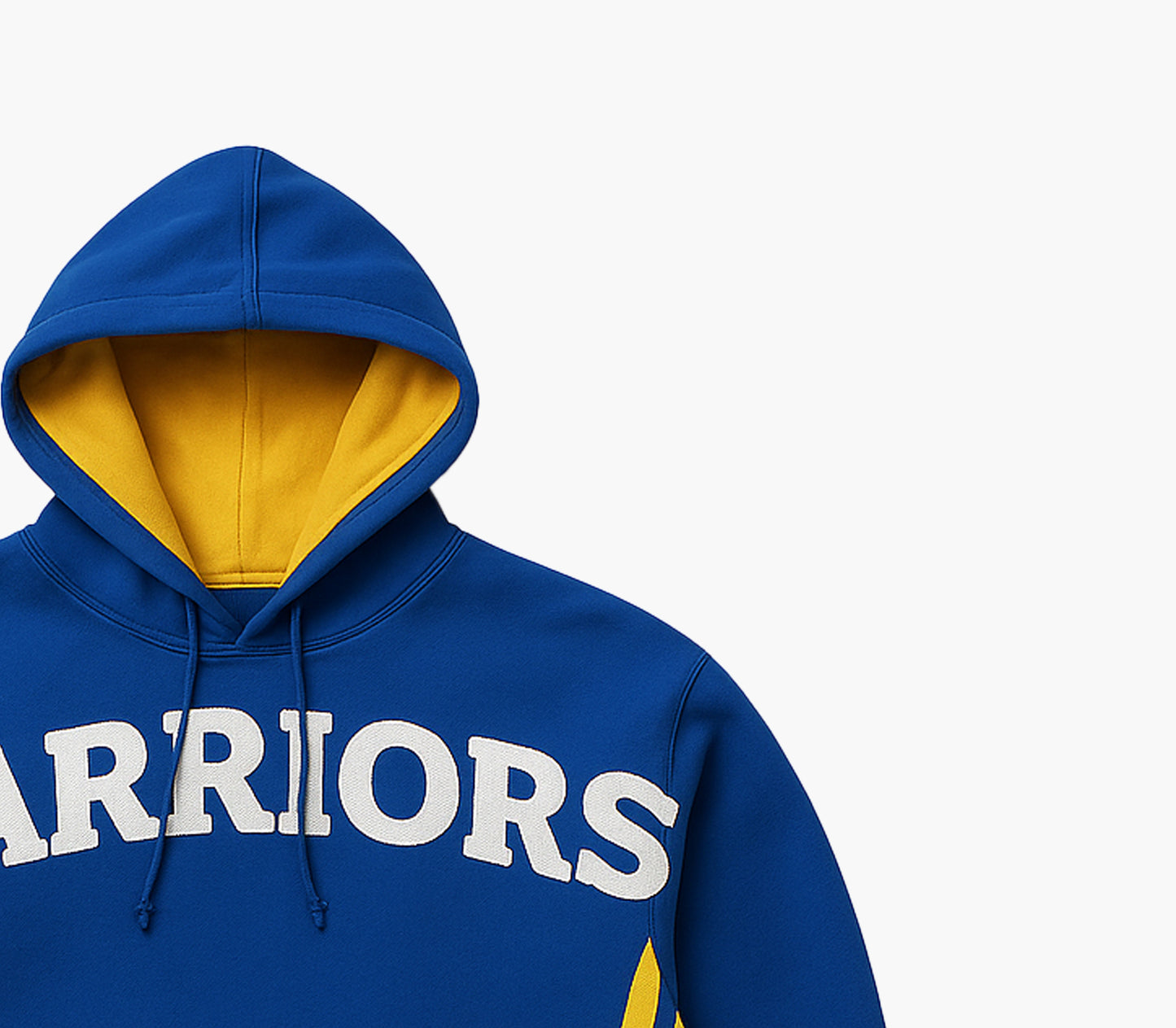 NBA Golden State Warriors Retro Style Sweater Embroidered Logo (L)