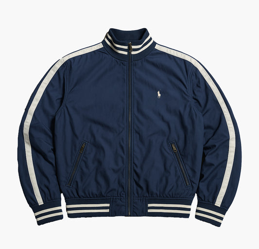 Polo Ralph Lauren Navy & White College Jacket (M)