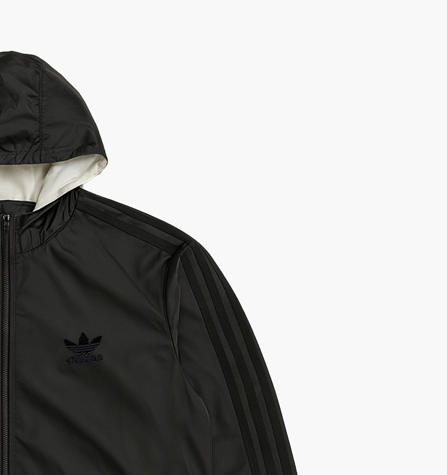 Adidas Zweiseitiger Windbreaker Gesticktes Logo Womens (S)