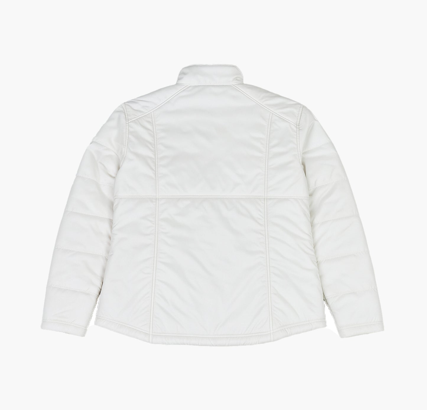 Adidas Vintage Puffer Jacket Gesticktes Logo Womens (L)