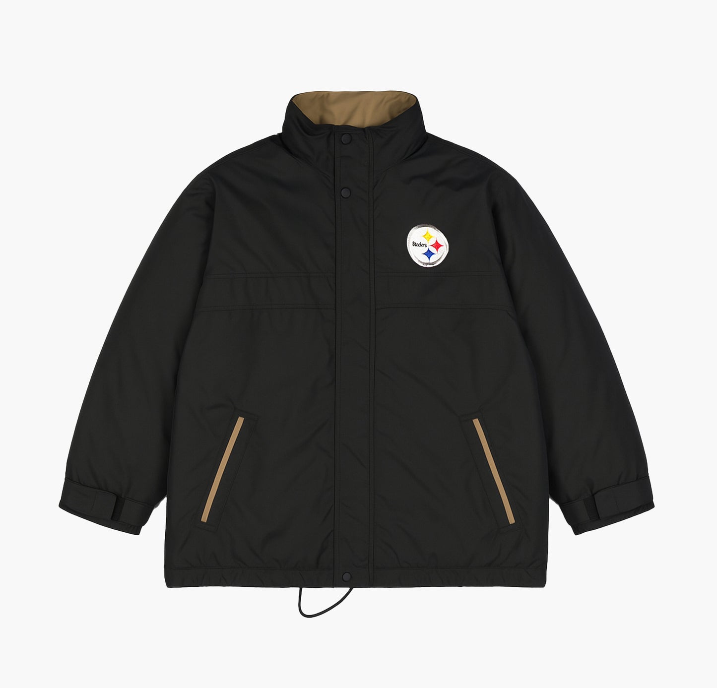 NFL Steelers Anorak Gesticktes Logo (XL)