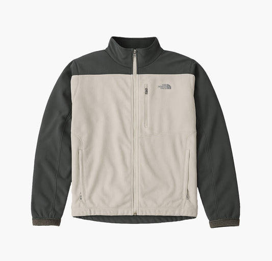 The North Face Softshell Fleece Jacket Gesticktes Logo (M)