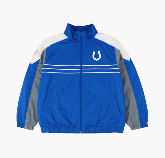 NFL Colts Nylon Track Jacket Gesticktes Logo (XL)