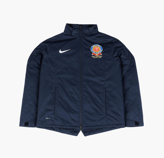 Nike Nylon Track Jacket Gesticktes Logo Kinder (L)