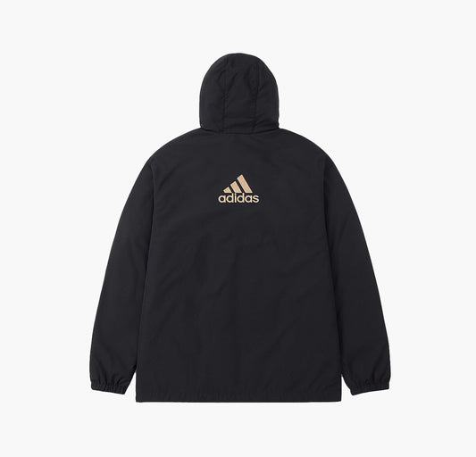 Adidas Nylon Track Jacket Gesticktes Logo (L)