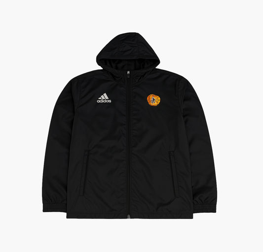 Adidas Nylon Windbreaker Gesticktes Logo (L)