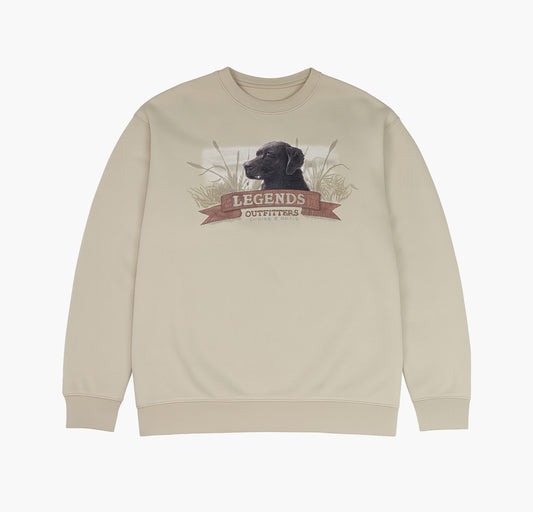 US Vintage Crafts and Barrow Sweatshirt Gesticktes Logo (L)