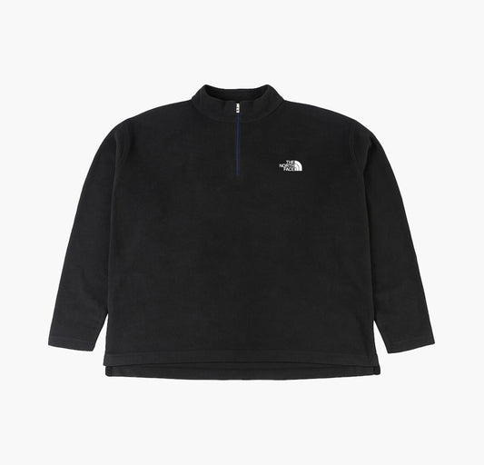 The North Face Quater-Zip Sweat Shirt Gesticktes Logo (S)