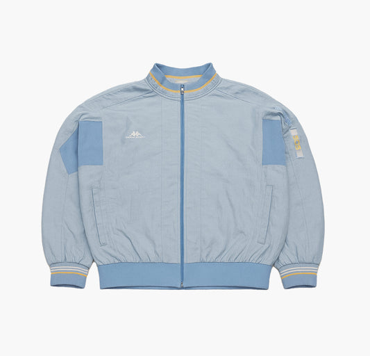 Kappa Sport Nylon Track Jacket Gesticktes Logo (Women's S)