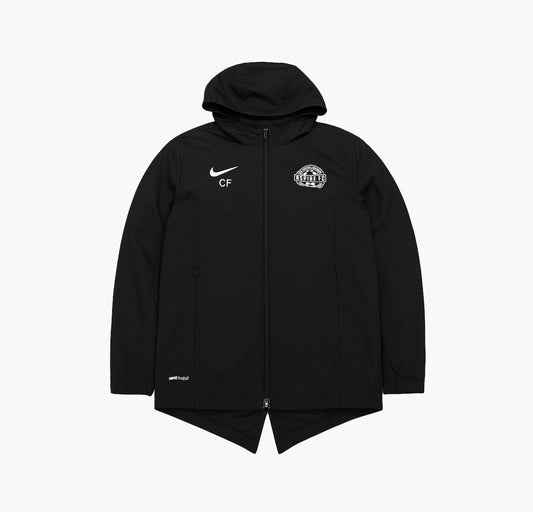 Nike Nylon Track Jacket Gesticktes Logo (S)
