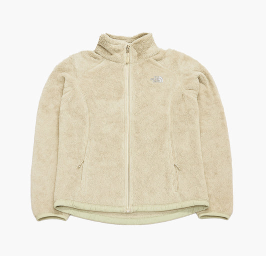The North Face Teddy Fleece Jacket Gesticktes Logo (Women's S)