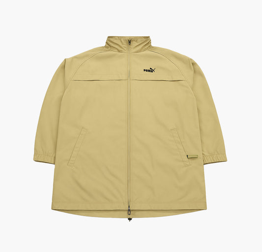 Puma Nylon Track Jacket Gesticktes Logo Vintage (L)