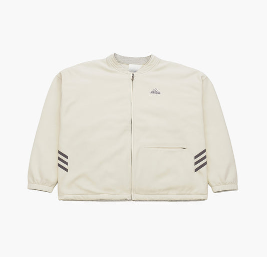 Adidas Vintage Track Jacket STiched Logo (L)