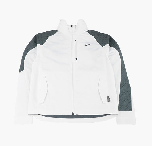 Nike Air Nylon Track Jacket Gesticktes Logo (S)