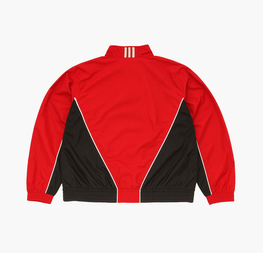 Adidas Nylon Track Jacket Stitched Logo (XL) 55