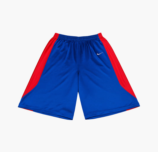 Vintage Nike Nylon Shorts Gesticktes Logo (XL)
