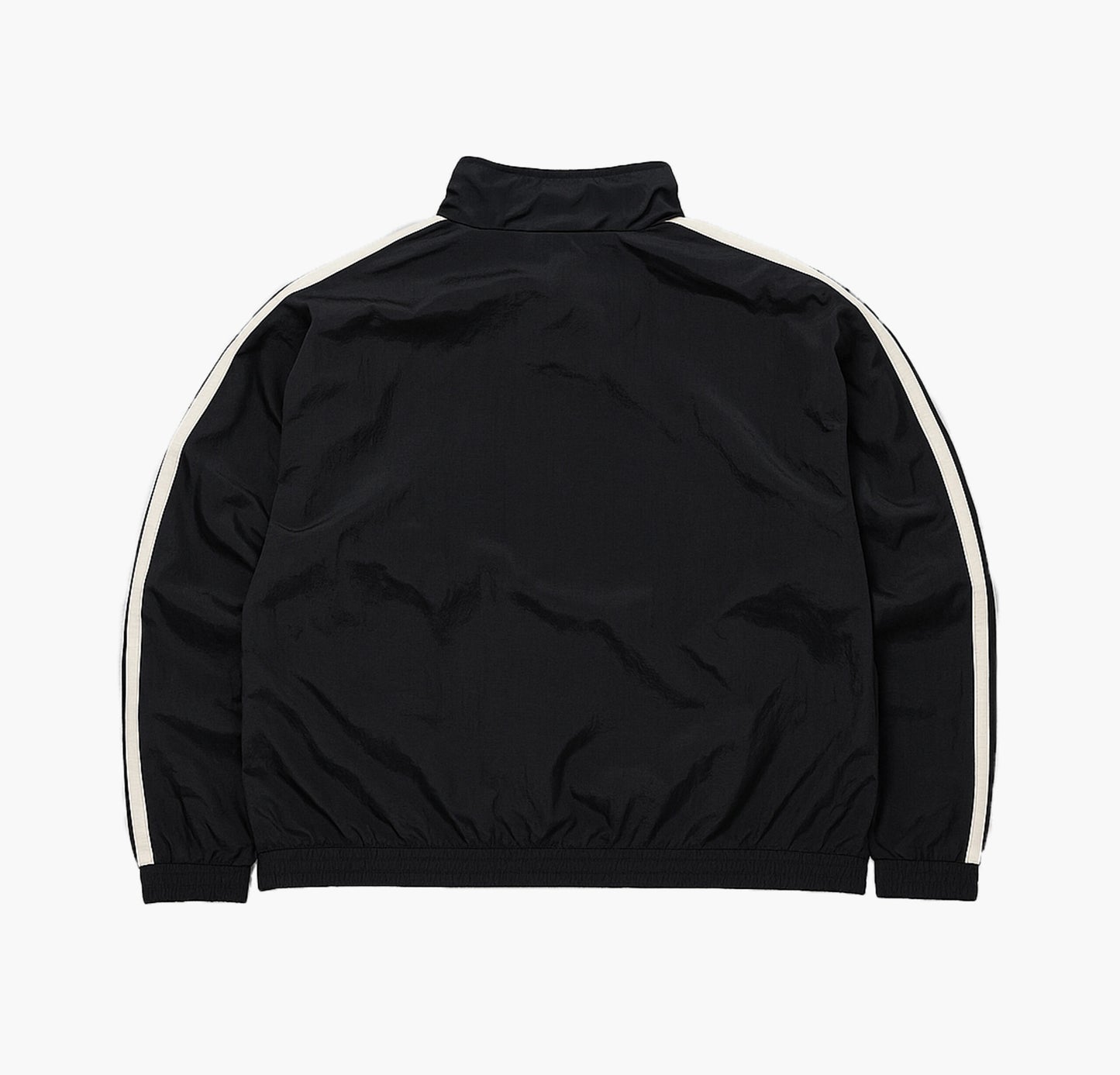 Adidas Vintage Nylon Track Jacket Stitched Logo (M)