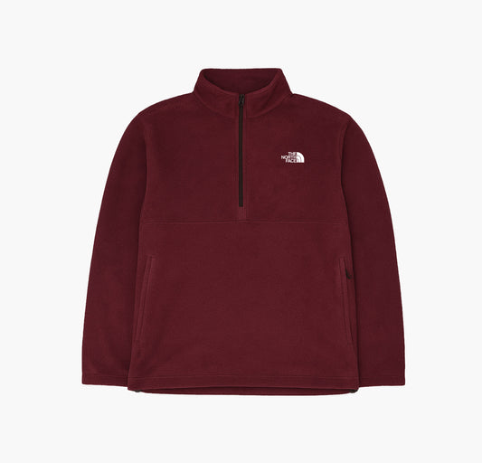 The North Face Quarter Zipp Fleece Sweat Shirt Stitched Logo (Men's XL) 37