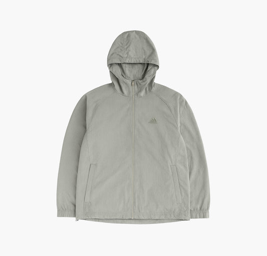Adidas Nylon Windbreaker Stitched Logo (L)