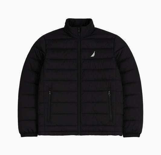 Nautica Steppjacke Gesticktes Logo Waterresistant, Windresistant (S)