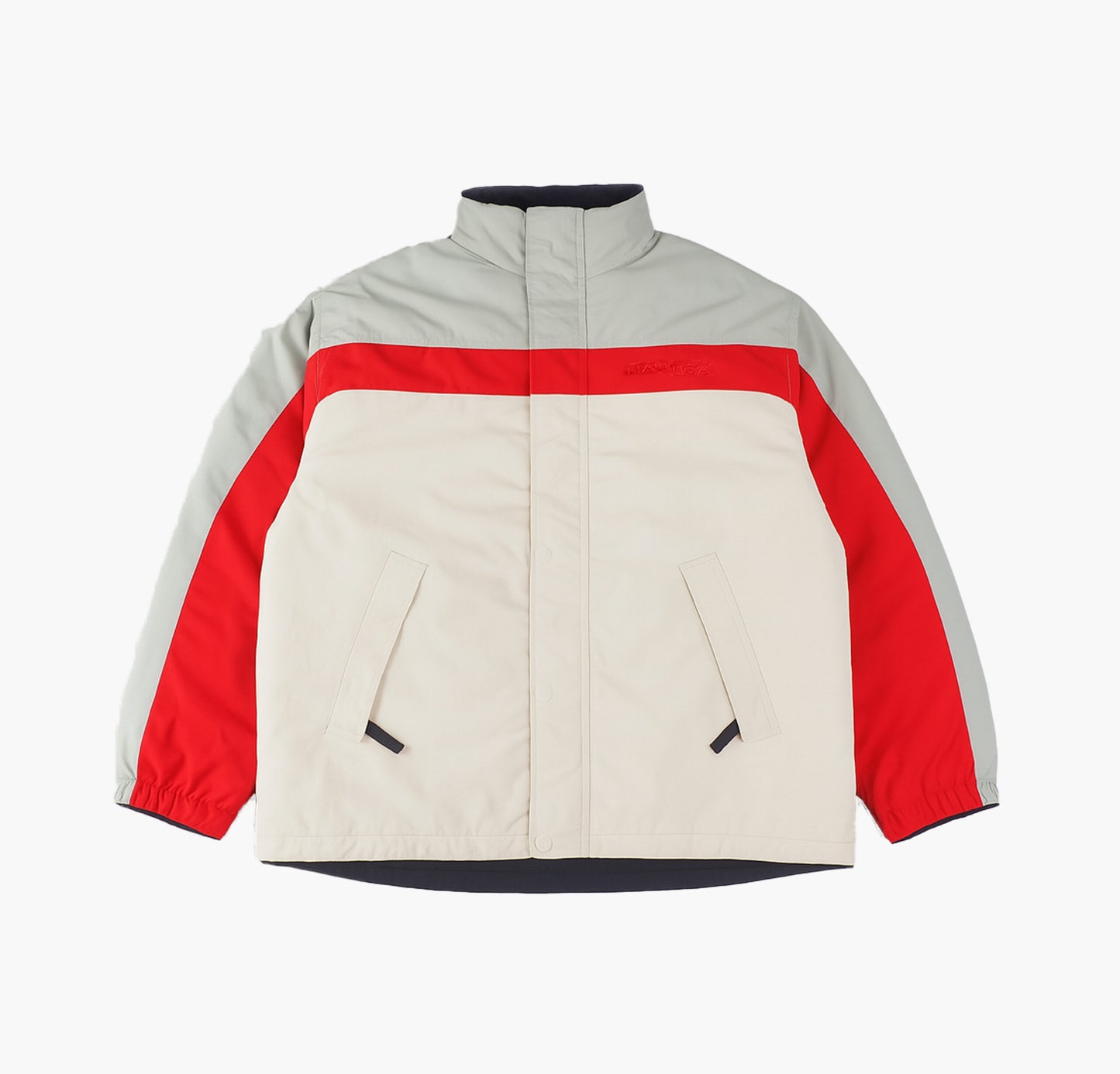 Nautica Winter Jacket Fleece Gefüttert Gesticktes Logo (XL)