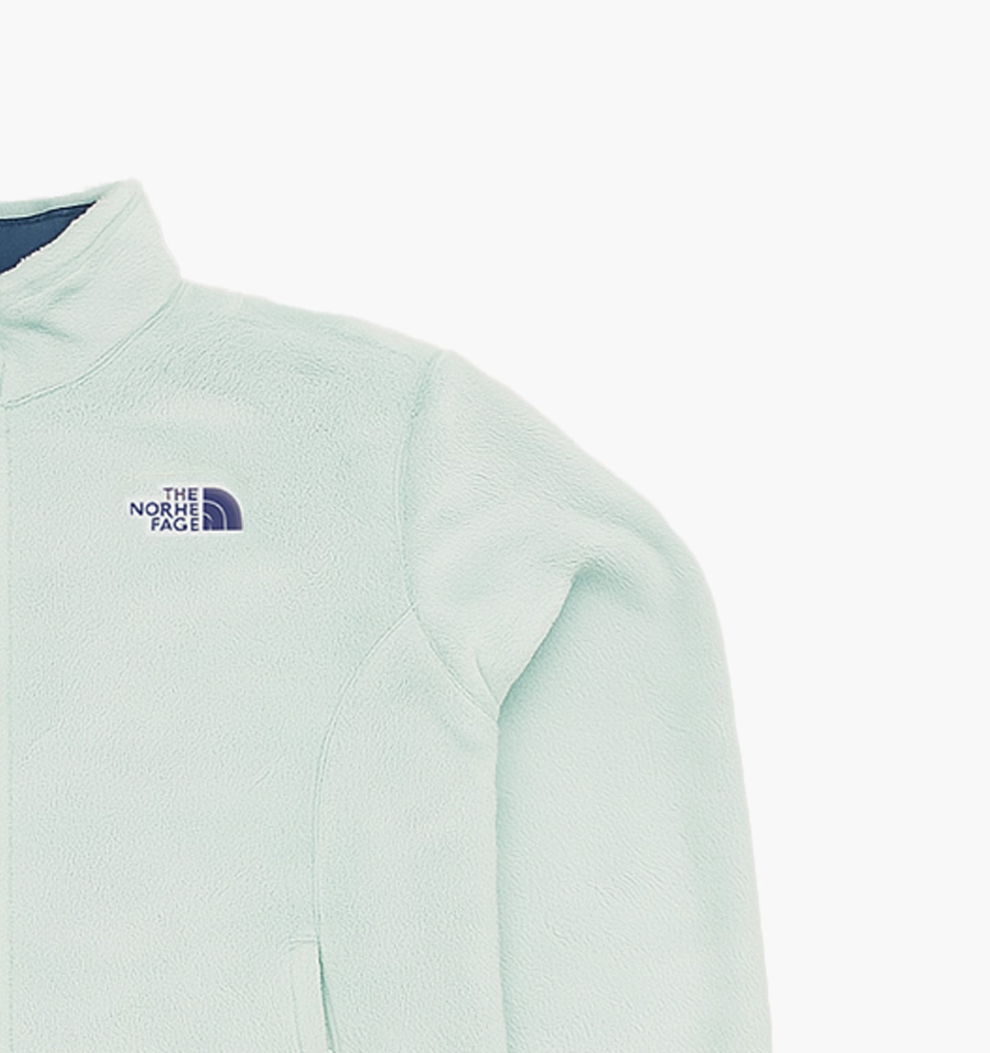 The North Face Teddy Fleece Jacket Gesticktes Logo (Women's M)