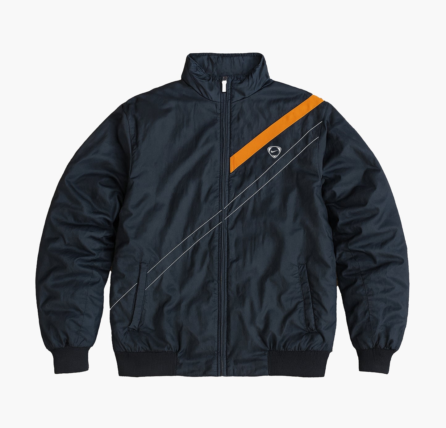 Nike Vintage 2000’s Black Football Style Jacket (XL)