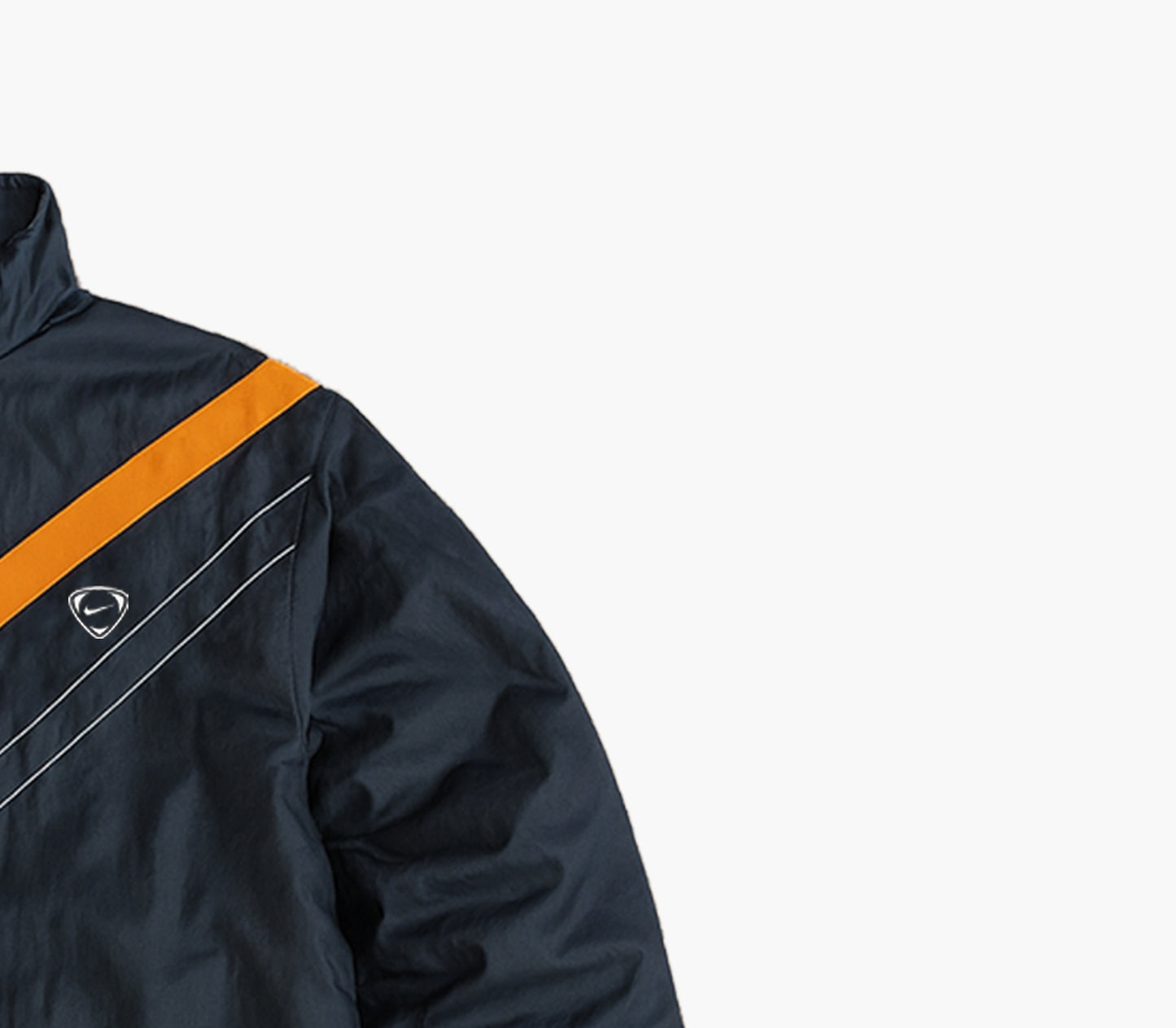 Nike Vintage 2000’s Black Football Style Jacket (XL)