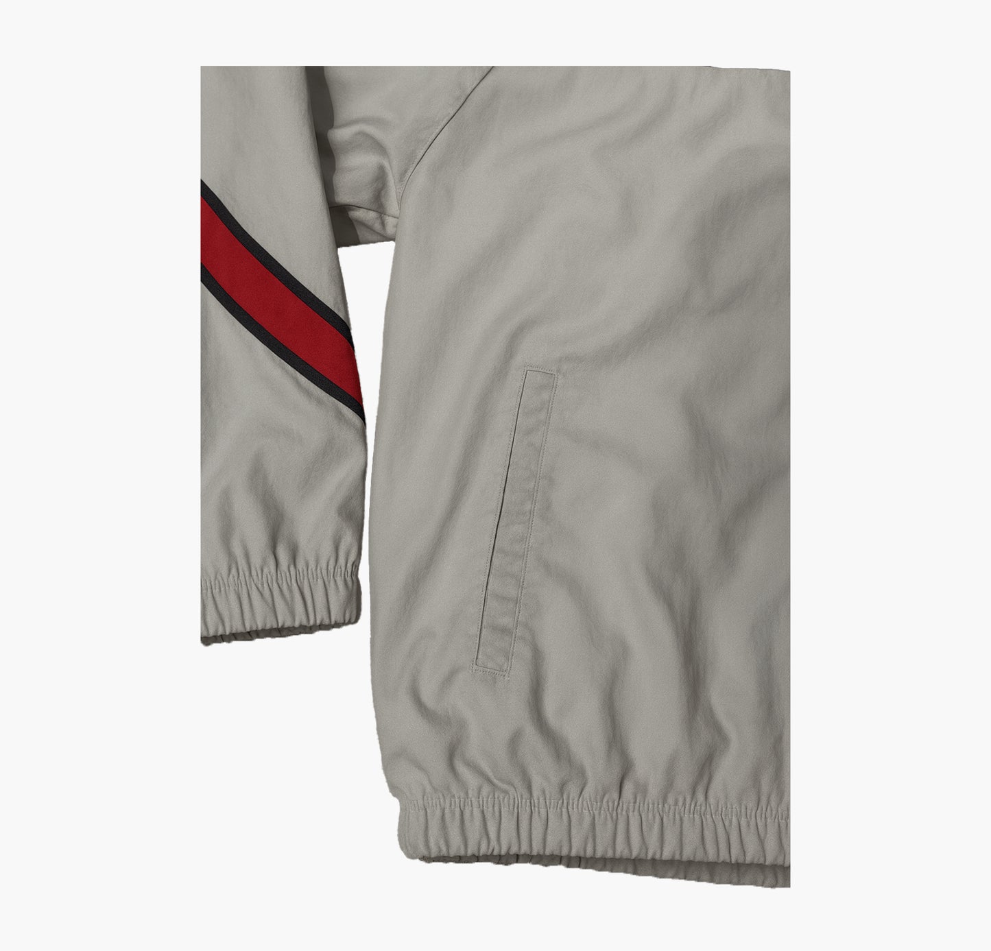 Nike Vintage Silver/Red Track Jacket (L)