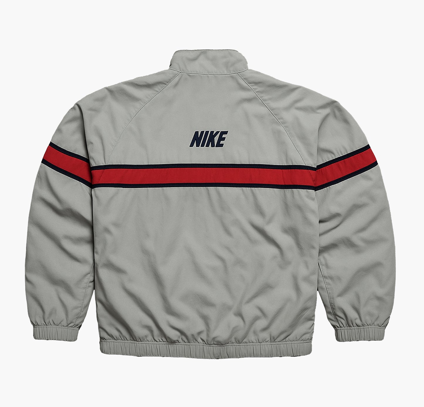 Nike Vintage Silver/Red Track Jacket (L)