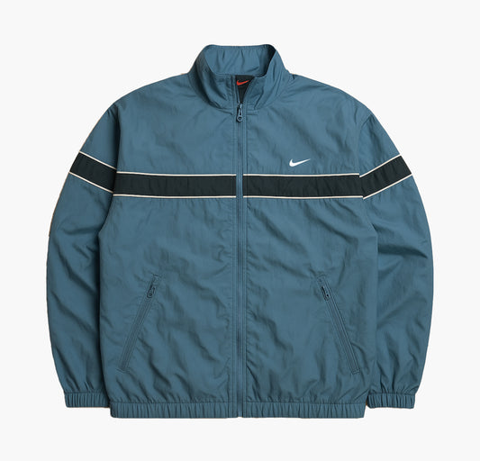 Nike Vintage 90’s Light Blue Drill Track Jacket (S)