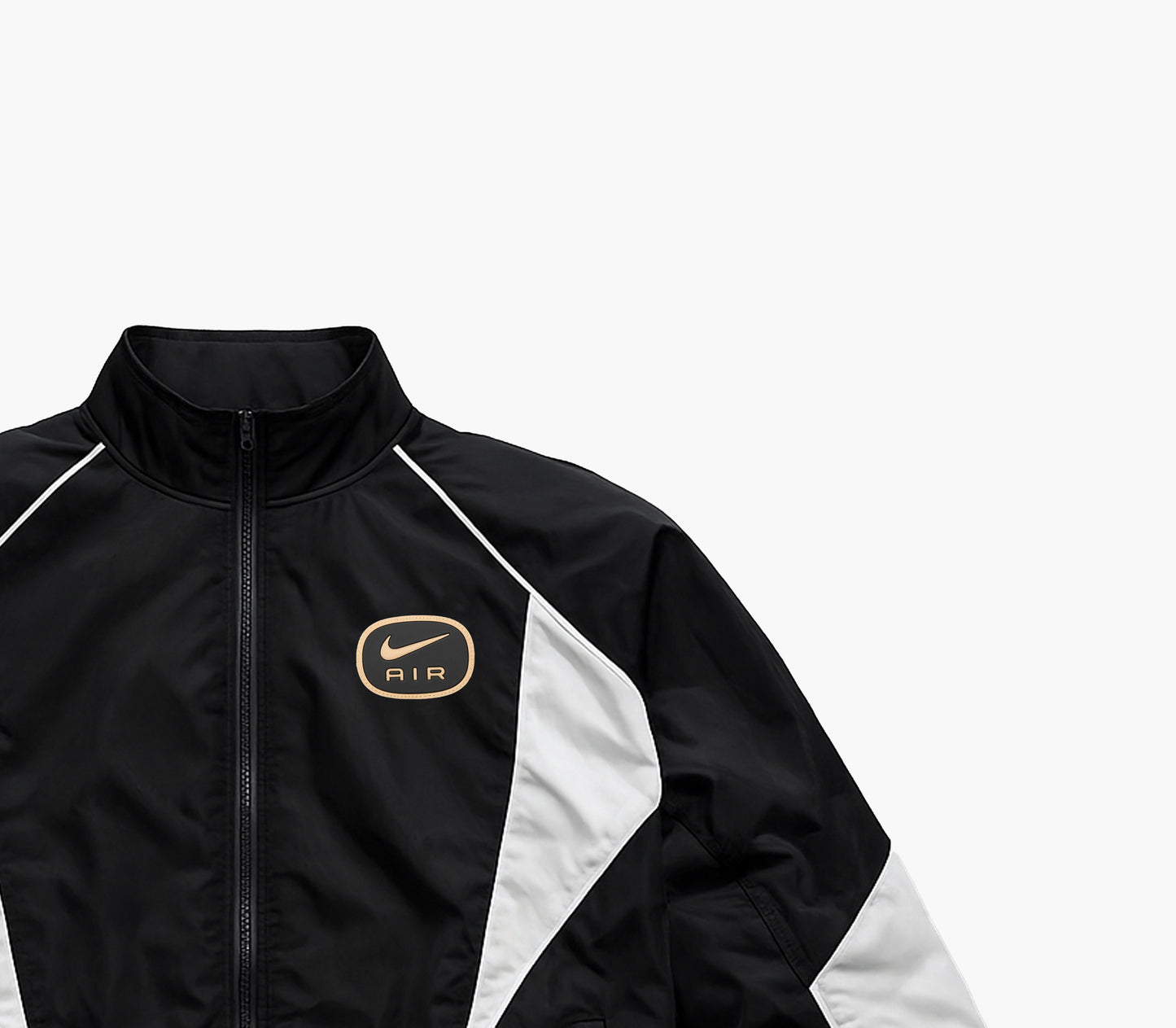 Nike Air Black/White Vintage Y2K Jacket (S)