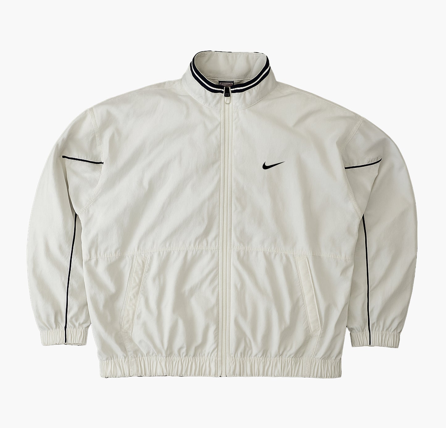 Nike Vintage Y2K White Track Jacket (XL)