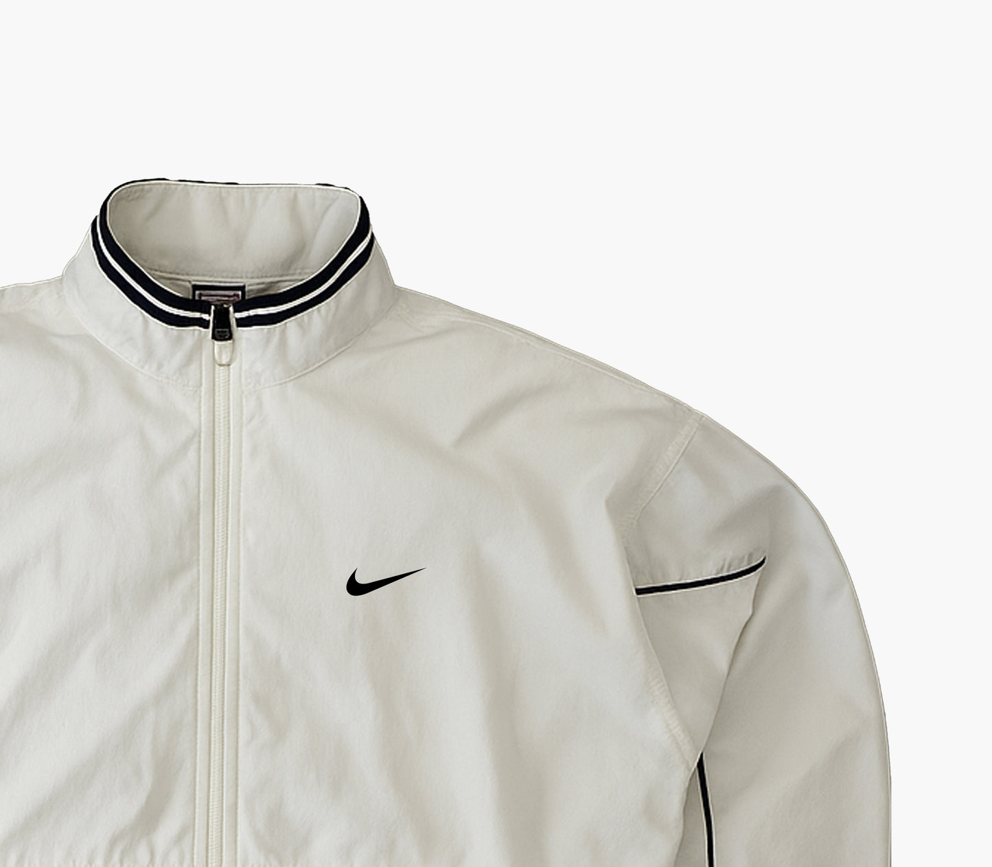 Nike Vintage Y2K White Track Jacket (XL)