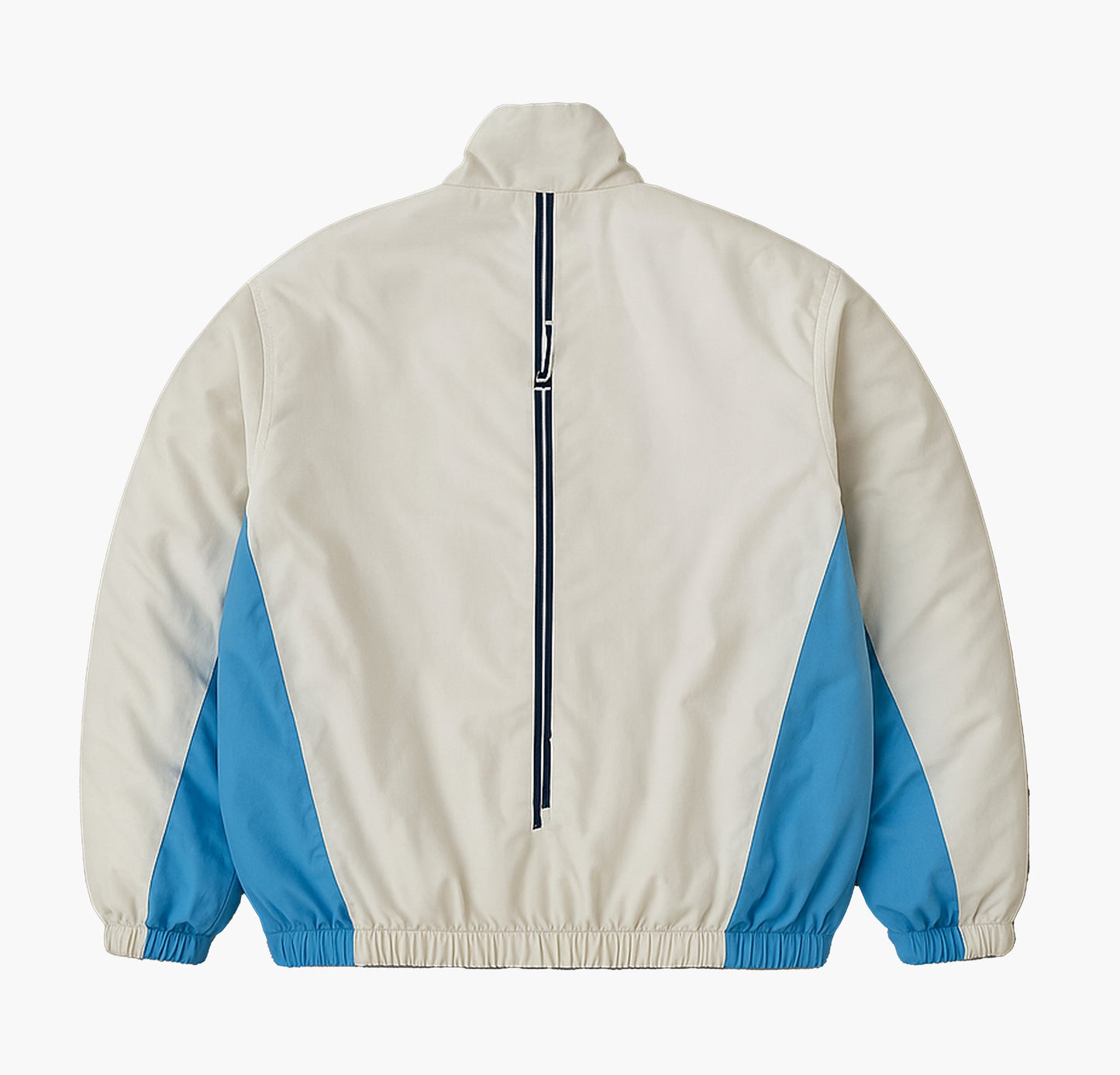 Nike Vintage White/Blue Bomber Windbreaker Jacket (M)